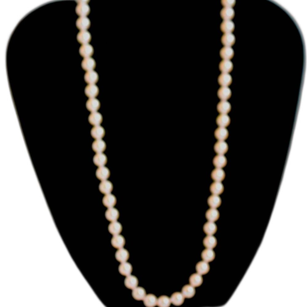 Vintage Classic Lightest Pink Faux Pearl 22 Inch Like New Necklace